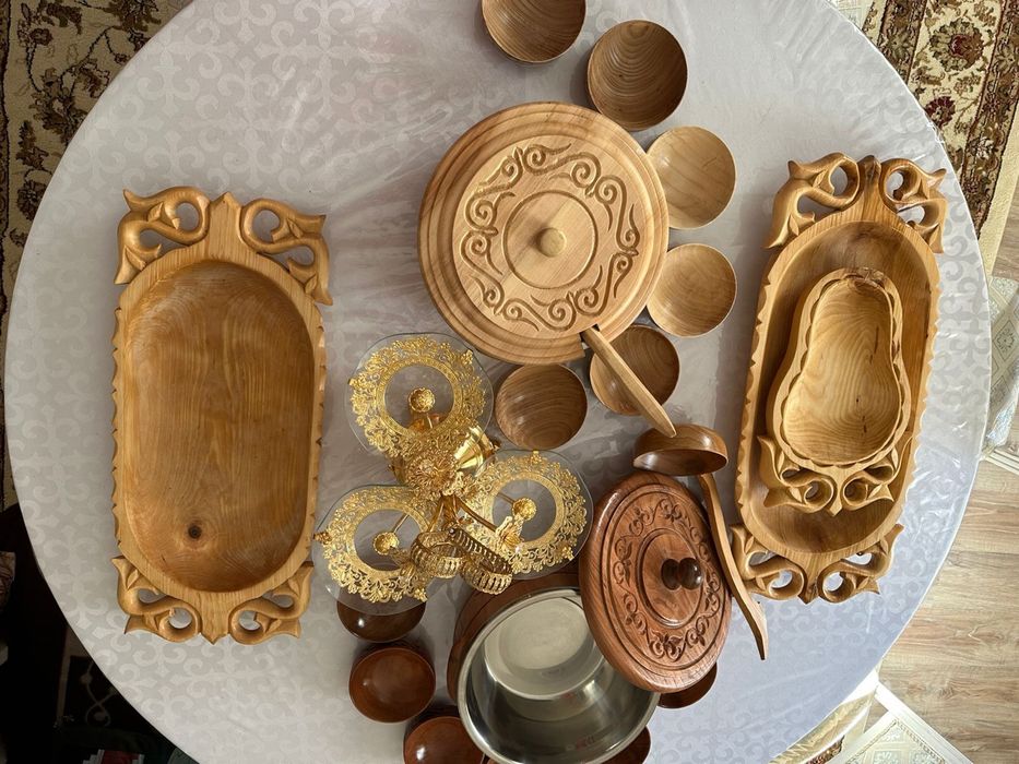 Стол - стулья , прокат посуды, казан-ошак, гуп