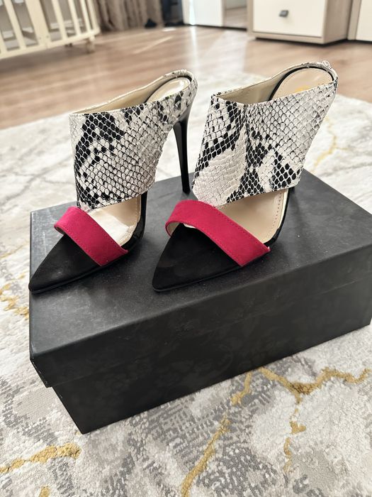 Мюли натуральный кожа