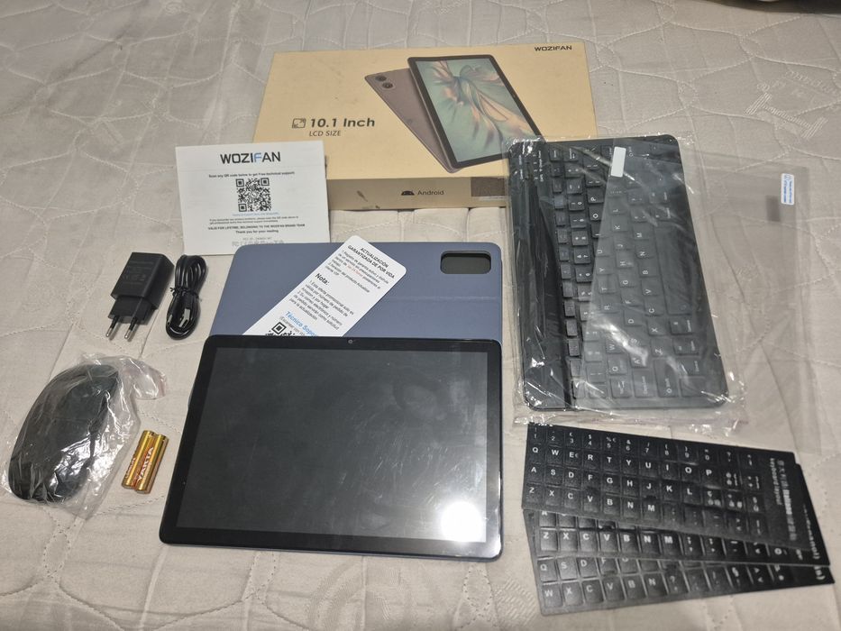 Таблет 10.1” WOZIFAN + Клавиатура + Аксесоари – ПЪЛЕН КОМПЛЕКТ