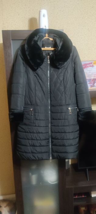 Женский пуховик р 52