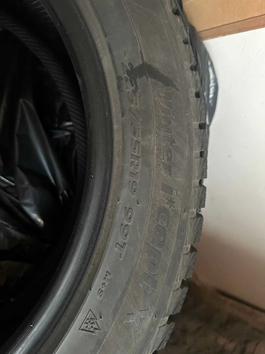 Зимние шины (hankook winter i*pike)