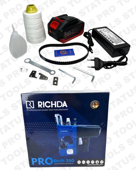 Аккумуляторная мешкозашивочная машина