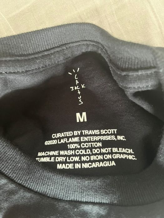 Travis Scott × WWE t-shirt