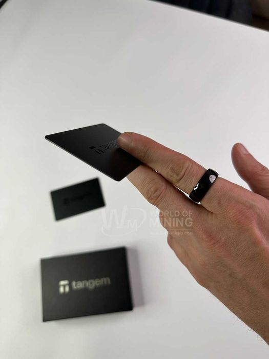 Tangem Ring (кольцо+2 карты Tangem 2.0) Магазин