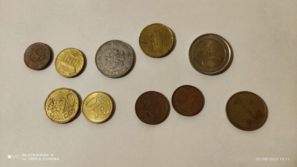 Colecție monede si bancnote vechi