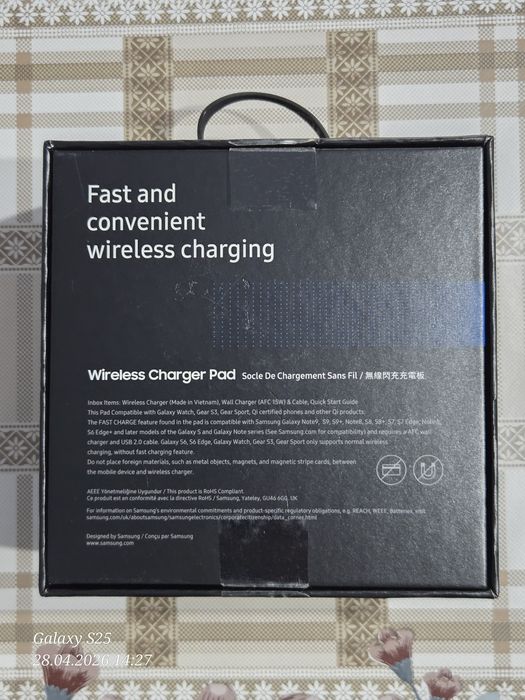 Încărcător wireless samsung