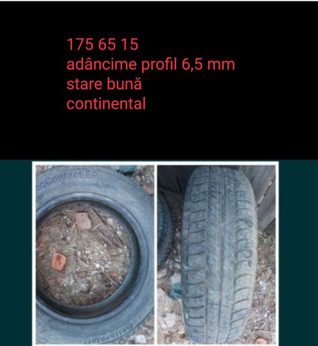 cauciuc anvelopă de vară R15 țoli , la bucată , fără pereche