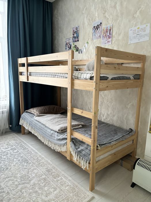 Двухярусная кровать Икеа