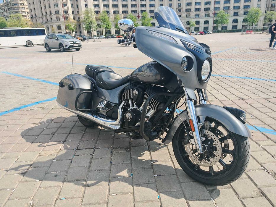 Indian Chieftain 2018, Steel Gray, 49ST, TS111