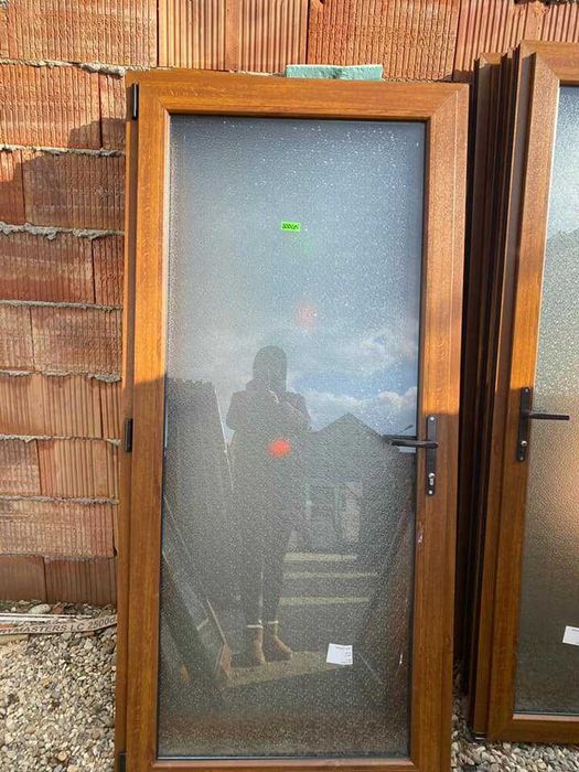 termopan usi pvc stejar auriu noi diferite modele