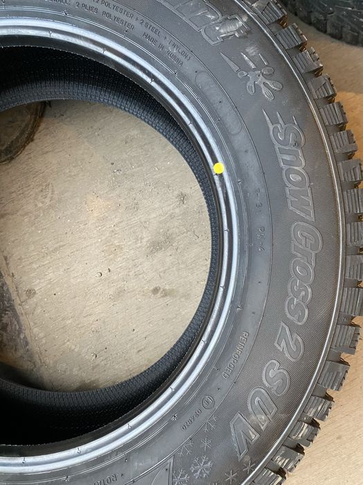 на 16. 215/65 снокросс 2 шипы