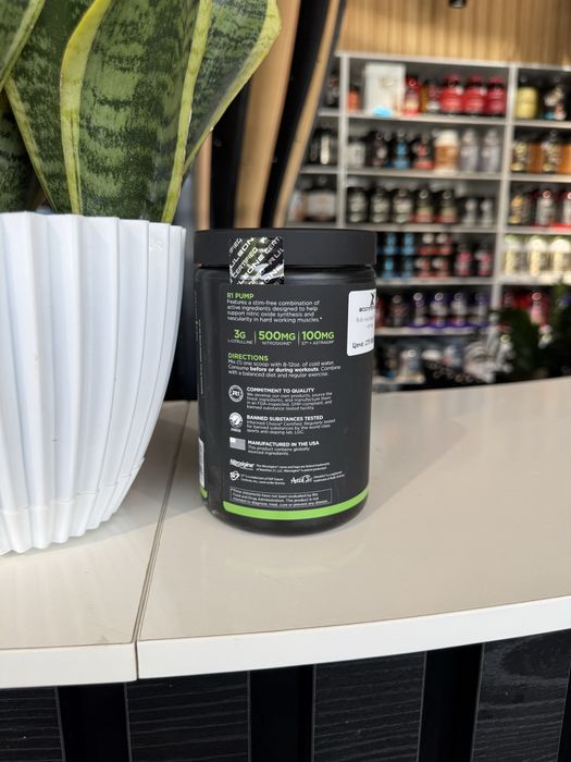 Rule One Pump Non-stim nitric oxide 330 gr . Предтренировочный памп.