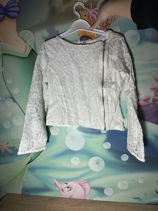 кофта с замком для девочек