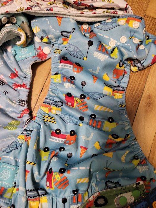 Scutece textile baba boo+charlie banana