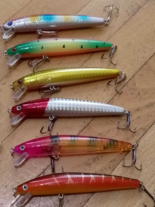 Воблер Hard Crankbait Minnow с тройни куки 10см, 9гр.