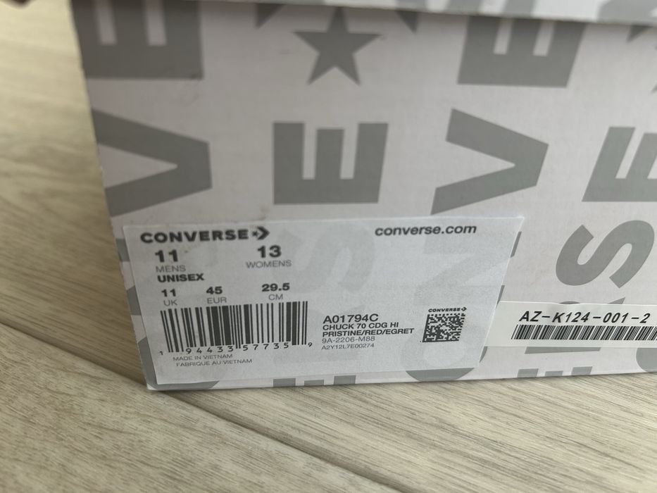 Converse x Comme Des Garcons