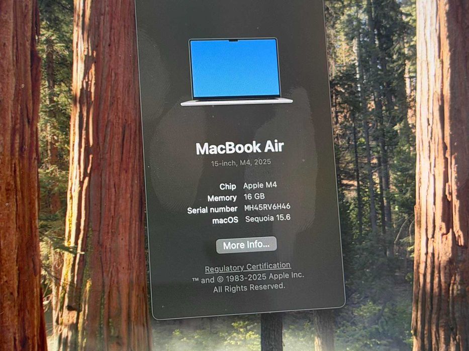 MacBook Air 15” M4 – 16GB RAM / 512GB SSD