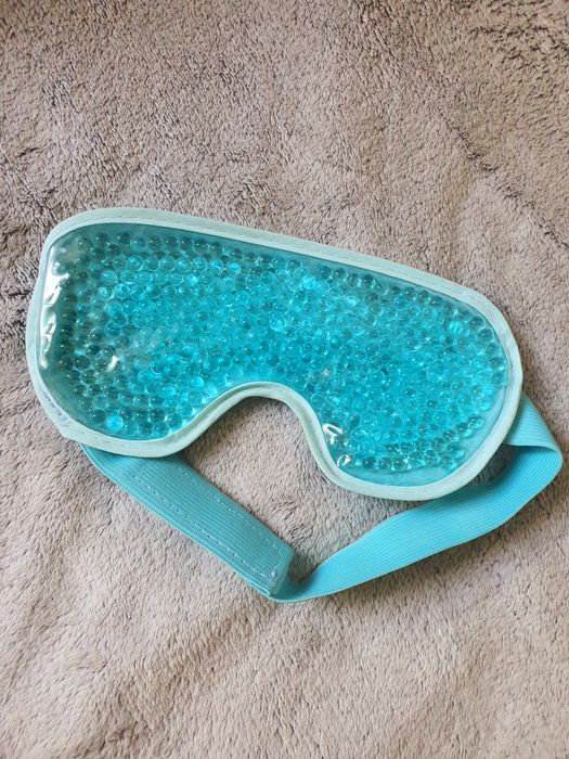 Mască ochi cu gel rece/cald reutilizabilă ajustabilă unisex nouă, pentru pungi ochi cearcane