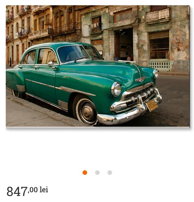 Tablou canvas Cuban car