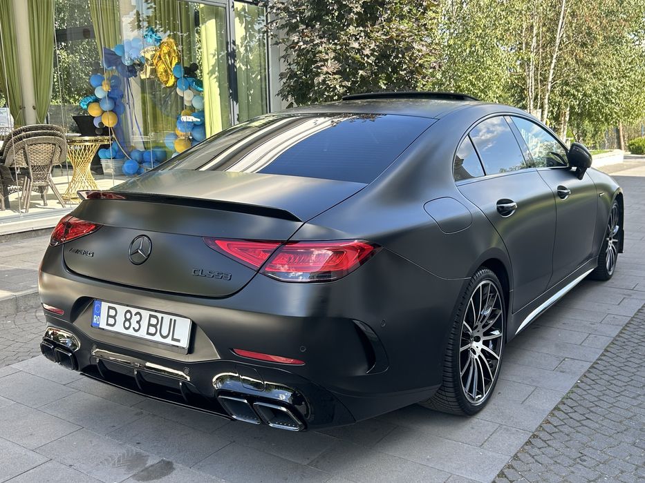 Mercedes-Benz Cls 450 4Matic AMG 2019 Mild-Hibrid 367cp 4Butoane Negru Mat