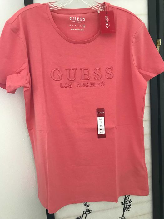 Нови оригинални тениски Guess-USA-голям размер