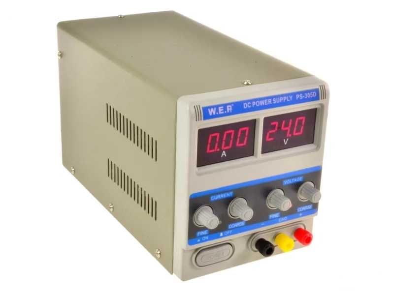 Захранващ блок WEP PS-305D-I, 30V 5A с цифров дисплей.