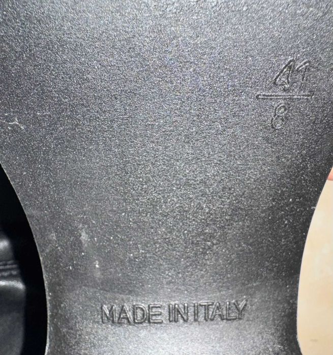 Спешно! ботуши от (еко) кожа с широк ток – ASOS Design, размер 41