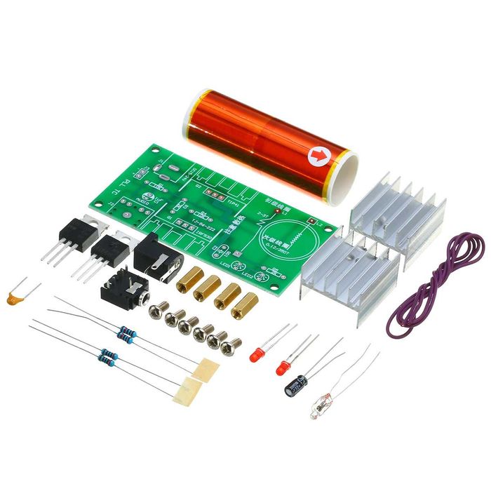 Набор для сборки мини катушки Тесла