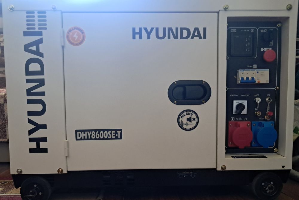 Generator Hyundai DHY-8600SE-T  Trifazat