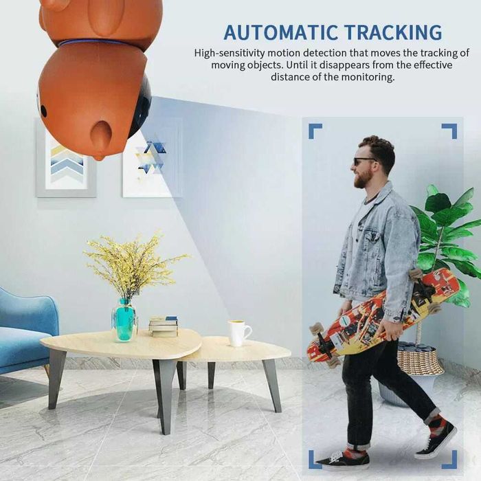 Камера Бебефон , нощно виждане и алармиране,аудио,5мп ,движение