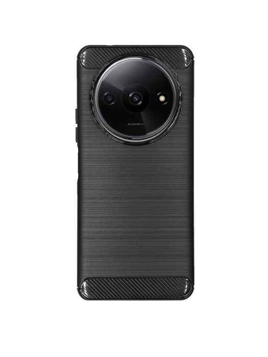 XIAOMI Redmi A3 / 13C / 13 PRO 5G Husa Silicon Safe Brush Black