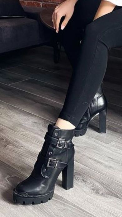 Ботильоны на каблуке