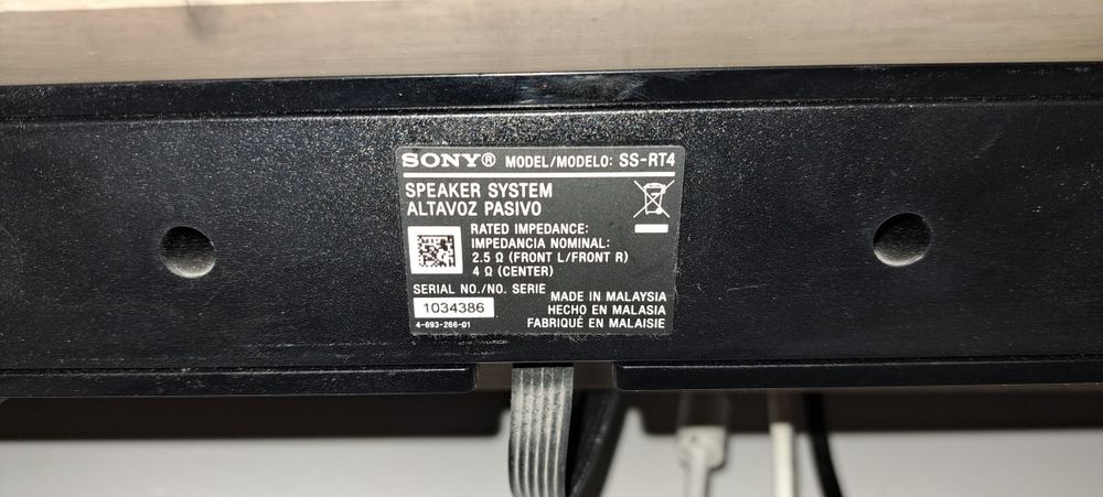 Sistem audio Sony HT RT4 5.1