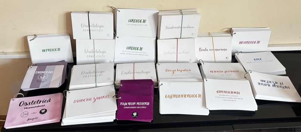 Seturi de flashcards smartysh și flash your mind pentru rezidențiat