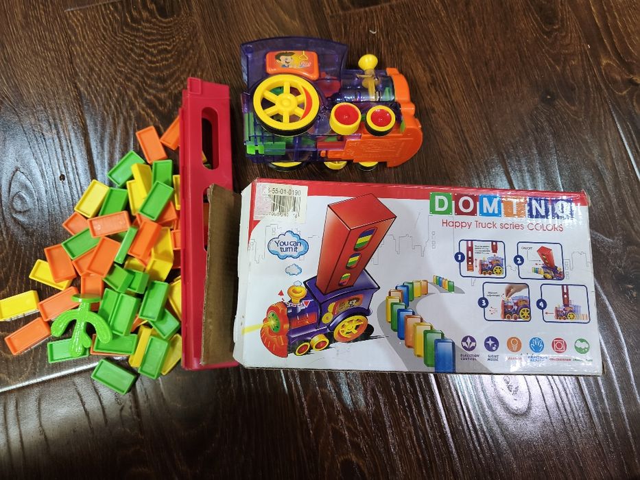 Интерактивный Паровозик «Домино»