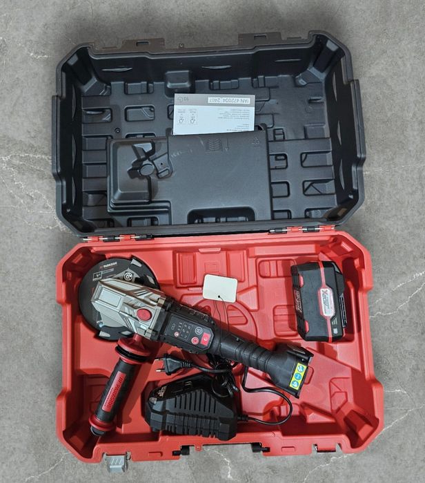 Polizor unghiular/ flex cu acumulator 20V 4Ah si incarcator PARKSIDE
