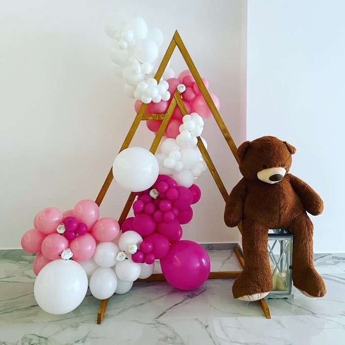 Decor baloane eveniment botez/nunta/zi de nastere