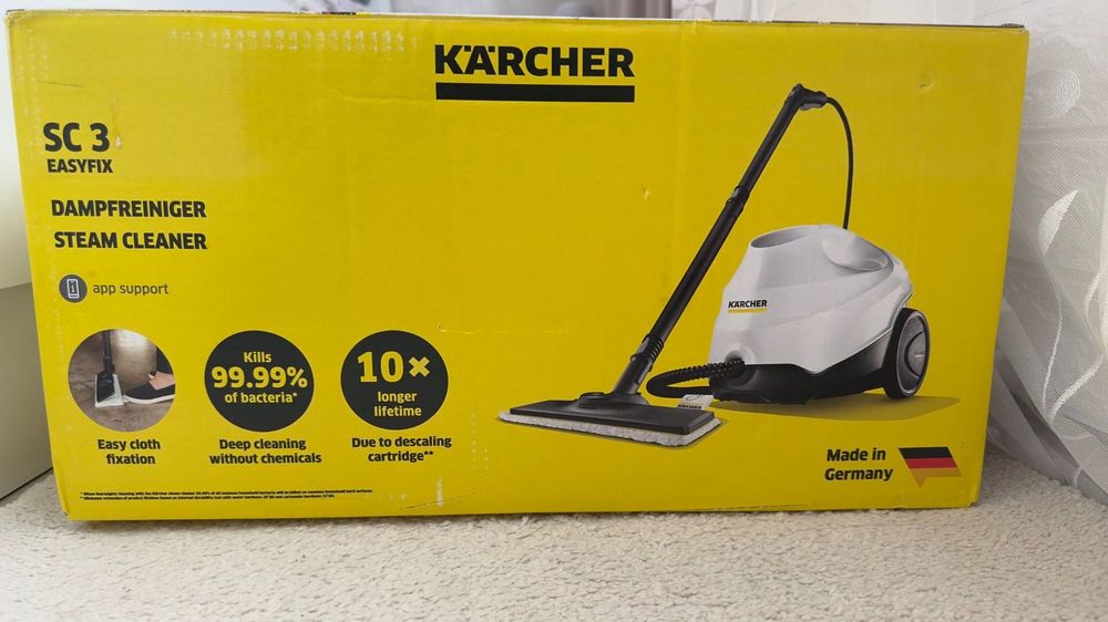 Парочистачка Karcher SC 3 EasyFix – почти нова, с гаранция