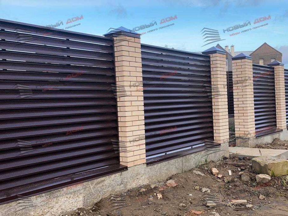 Забор жалюзи от производителя