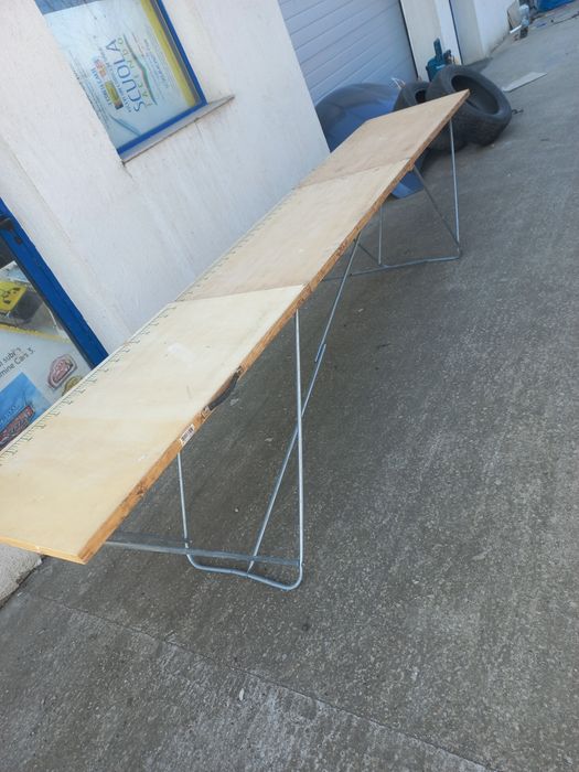 Masă lungă 3m pentru bazare