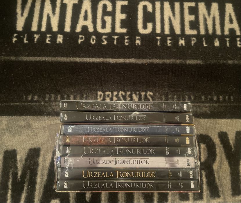 Film Serial Urzeala Tronurilor / Game of Thrones Colectia Completa DVD