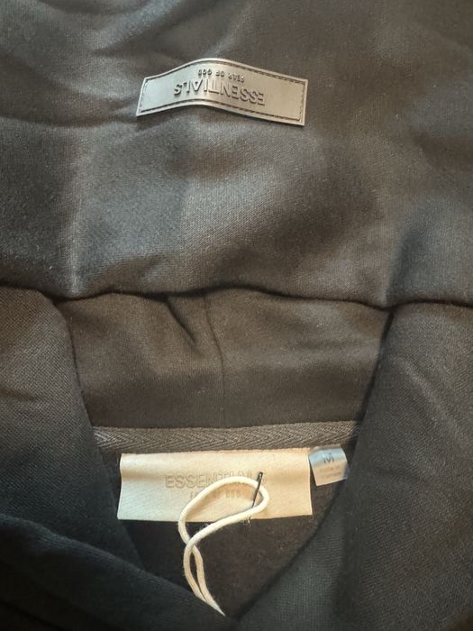 Fear of God "Essentials" Black Hoodie