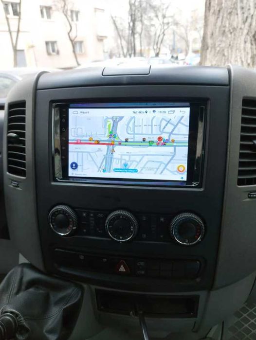 Navigație Android 15 Mercedes Sprinter/Vito/B-Class/A-Class/VW Crafter