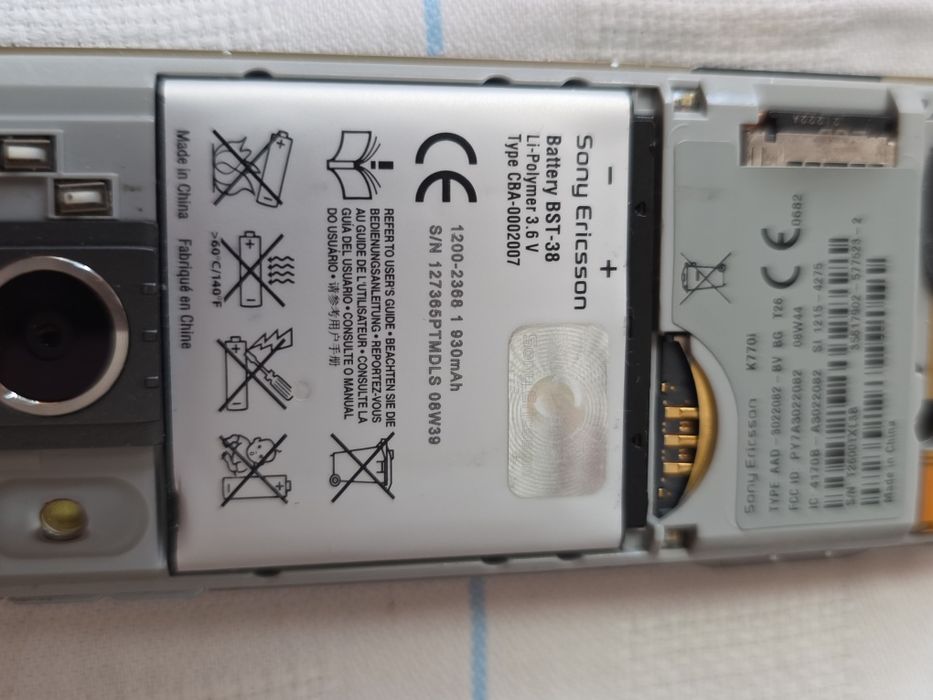Sony Ericsson K770I
