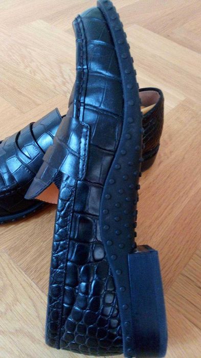 Мокасини на топ бранда Tod's, Италия, 100% естествена кожа, 38,5