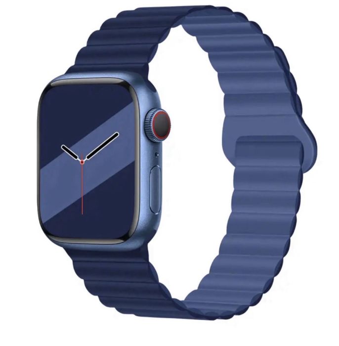 Curea Ceas Apple Watch Imitatie Piele Lether Incarcator Husa Folie