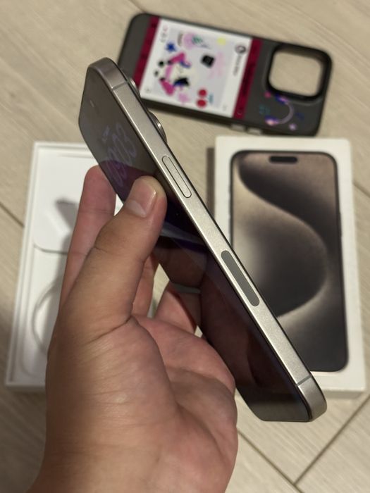 iPhone 15 Pro Max 256GB.85%.В Идеале! 10/10.