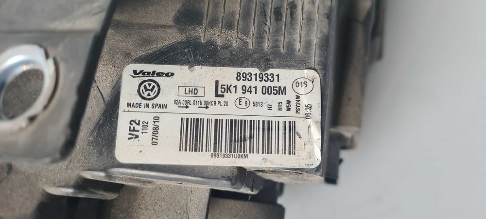 Фар VW Golf 6 2012г.