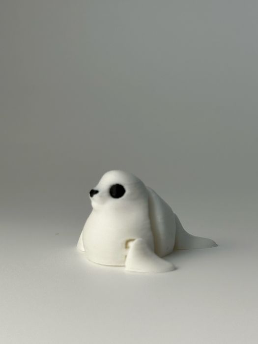 3д 3d игрушка тюлень