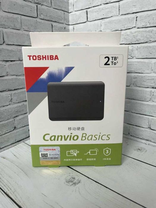 HDD Toshiba 2TB usb переносной ХАРД
